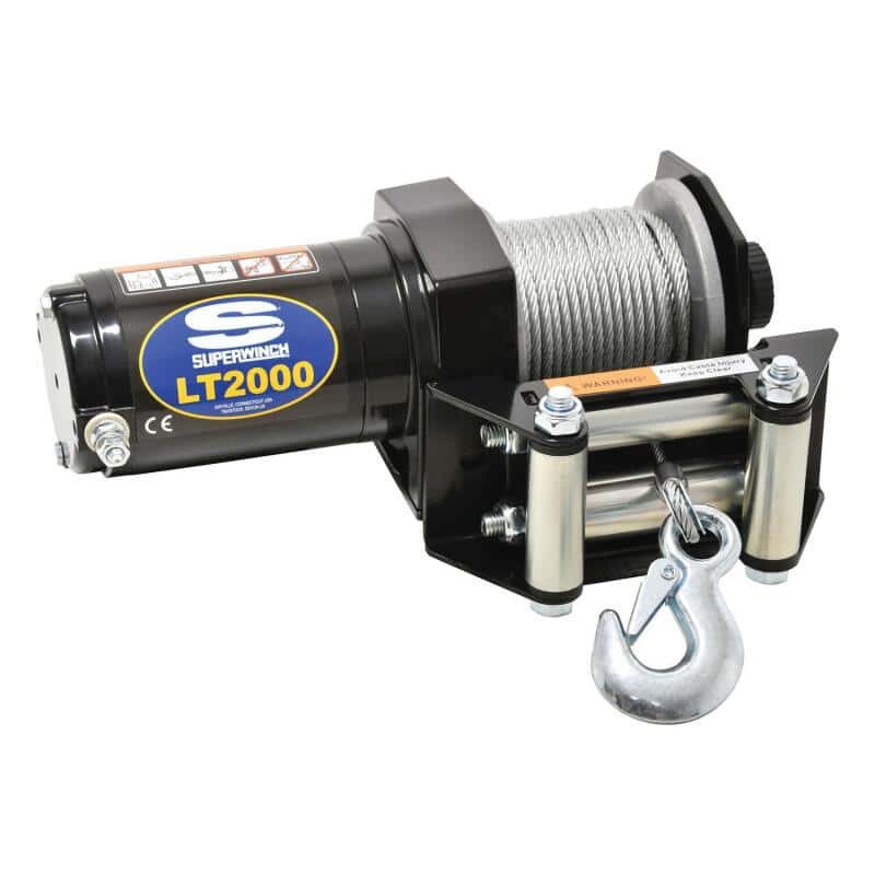 Superwinch — Superwinch 2000 LBS 12V DC 5/32in x 49ft Steel Rope LT2000 Winch
Winch - view 10