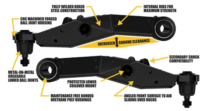 ICON — ICON 05-23 Toyota Tacoma Lower Control Arm Kit
LOWER CONTROL ARMS - view 6