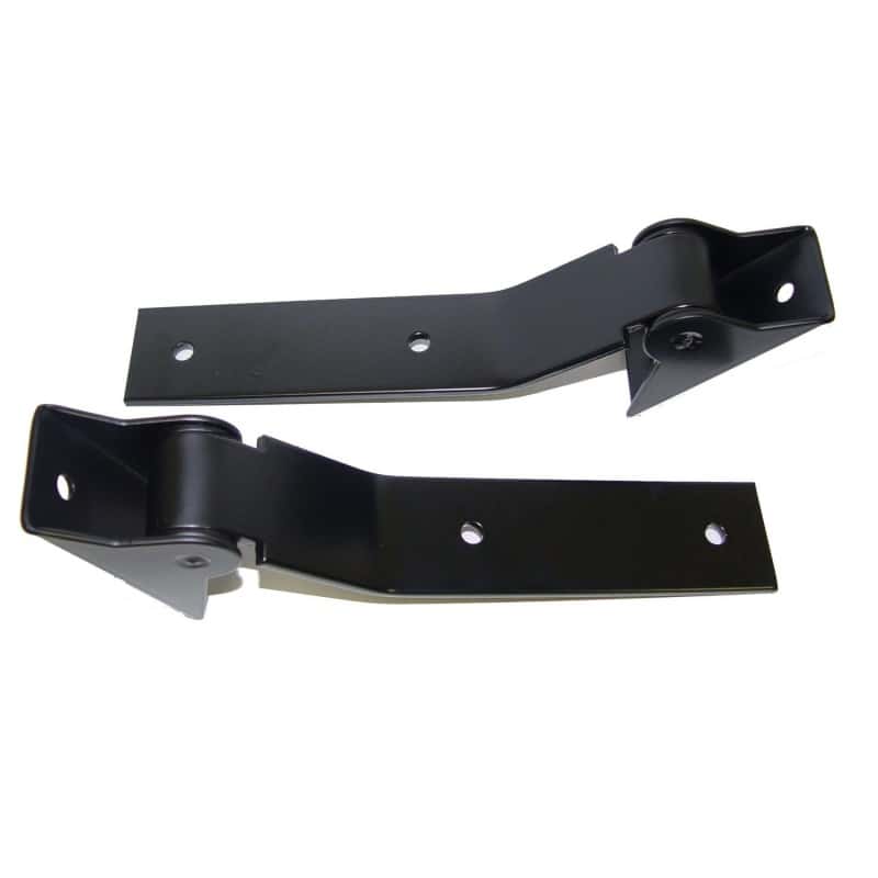Rugged Ridge — Rugged Ridge 87-95 Jeep Wrangler YJ Black Tailgate Hinge Set
OFFROAD_EXTERIOR - view 1