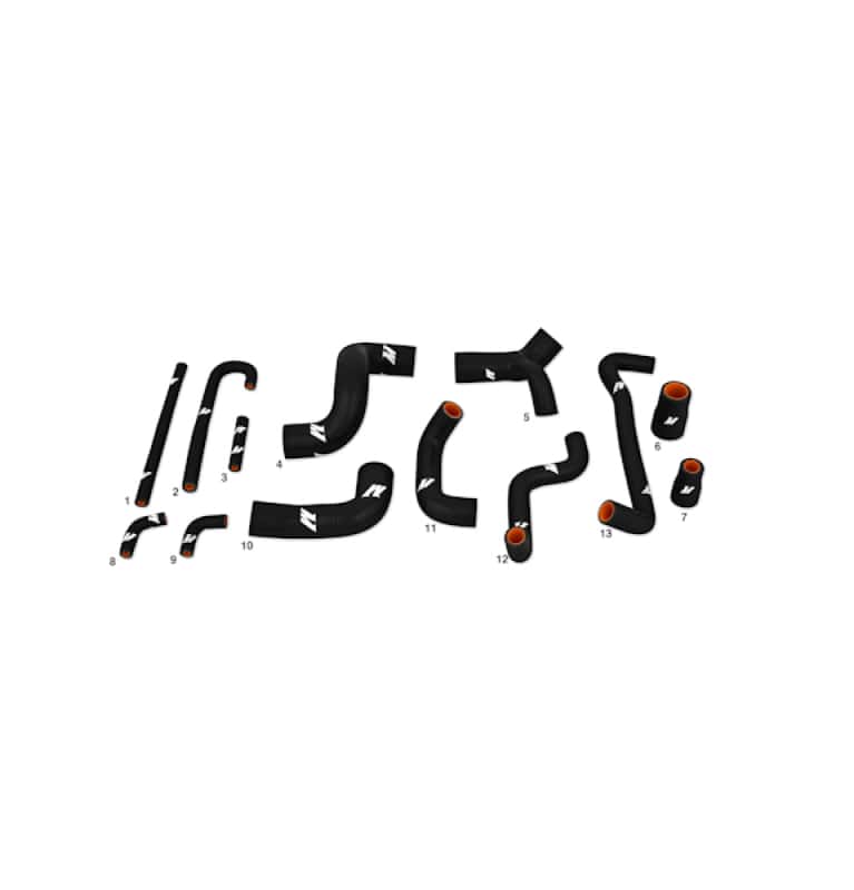 Mishimoto — Mishimoto 88-91 BMW E30 (M3) Black Silicone Hose Kit
Coolant Hose Kit - view 9