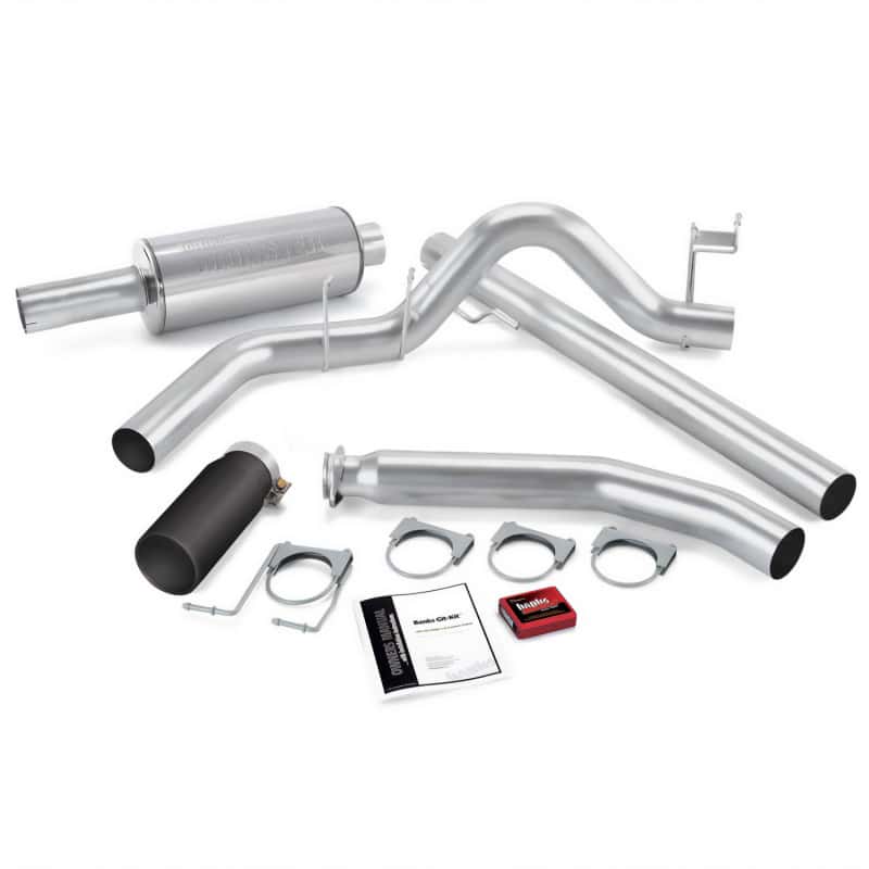 Banks Power — Banks Power 02 Dodge 5.9L Std Cab Git-Kit - SS Single Exhaust w/ Black Tip
Power/Efficiency Sys - view 2