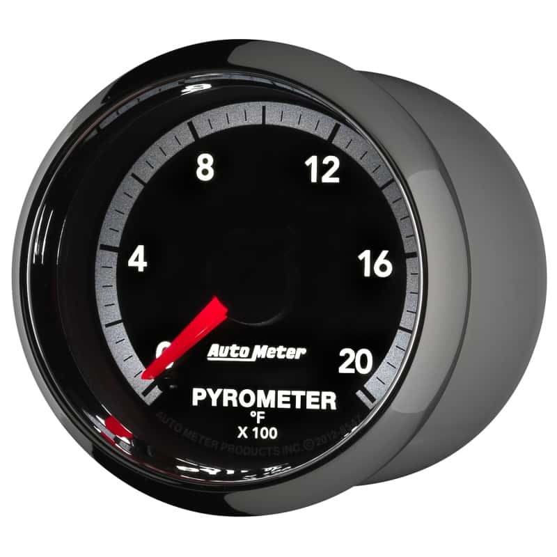 AutoMeter — Autometer Gen4 Dodge Factory Match 52.4mm Full Sweep Electronic 0-2000 Deg F EGT/Pyrometer Gauge
2-1/16" PYROMETER, 0 - view 9
