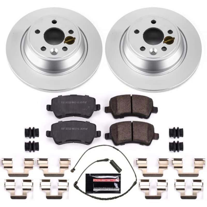 PowerStop — Power Stop 12-15 Land Rover Range Rover Evoque Rear Z23 Evolution Sport Coated Brake Kit - view 1