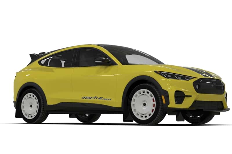 Rally Armor — Rally Armor 2021-25 Ford Mach-E Rally Edition Black UR Mud Flap Metallic Black Logo
Mud Flap - view 8