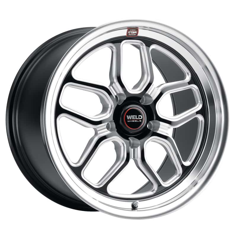 Weld — Weld Racing 18x10 Laguna Drag 5x115 ET30 BS6.70 Gloss BLK MIL DIA 78.1 - view 3