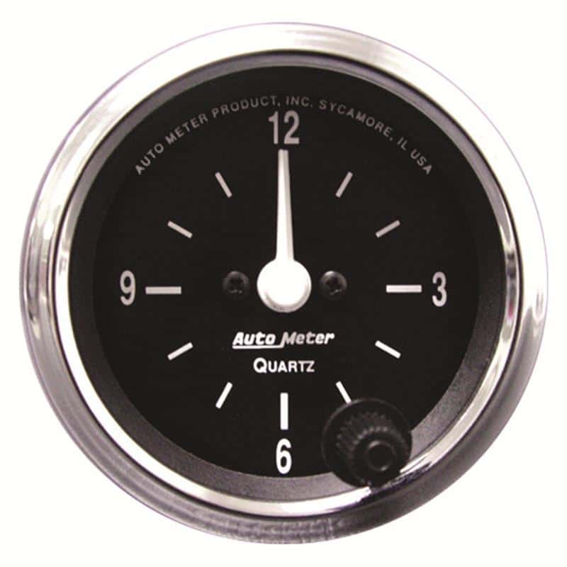 AutoMeter — Autometer Cobra 2 1/16in 12HR Analog Clock Gauge
GA 2" CLOCK COBRA - view 2