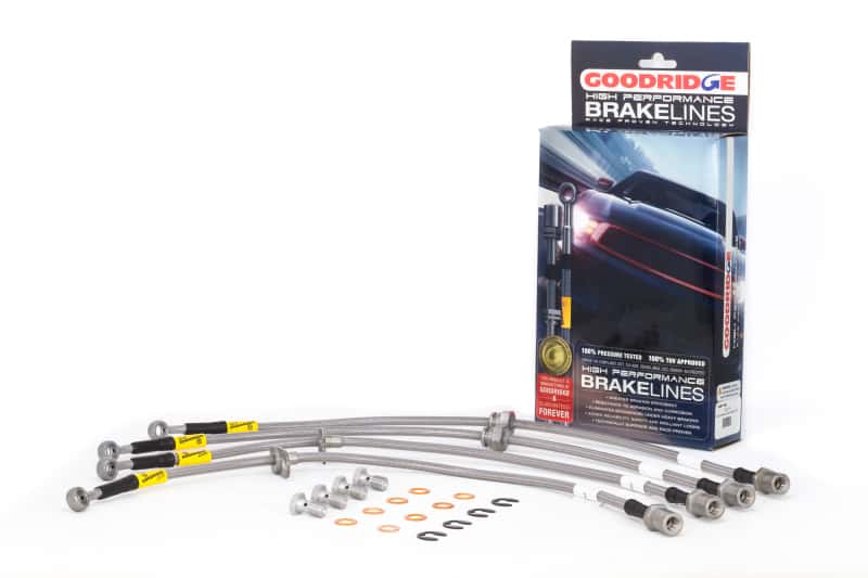 Goodridge — Goodridge 02-07 Subaru WRX/STi Brake Line Kit
Brake Hose Kit - view 1