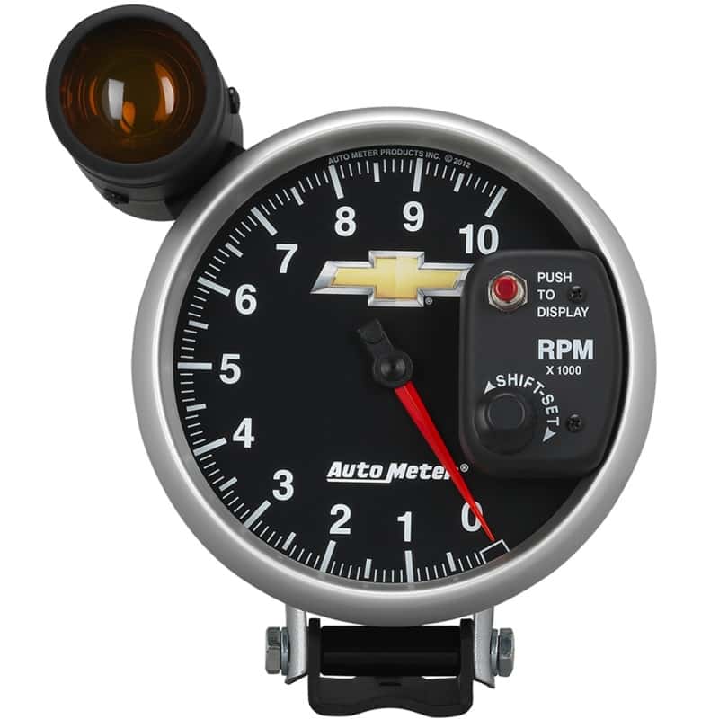 AutoMeter — Autometer Performance Parts 5in 0-10000 RPM Tachometer COPO Camaro Gauge w/ Shift Light
GA 5" 10kRPM SL COPO - view 1