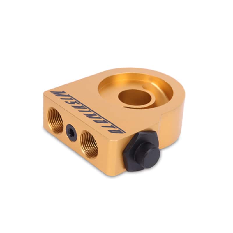 Mishimoto — Mishimoto Thermostatic Gold M20 Oil Sandwich Plate
Oil Cooler Adapter - view 4