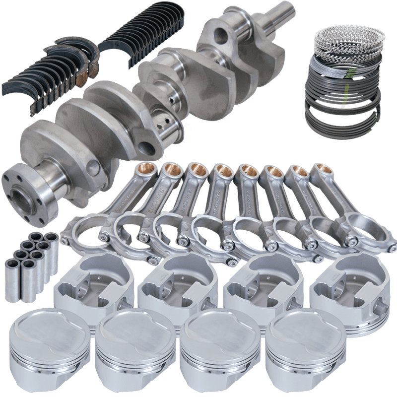 Eagle — Eagle Ford 289/302 3.400in Crank 5.400in I-Beam Rods -12.5cc 4.030in Pistons Rotating Assembly
Pro Street Assembly - view 1