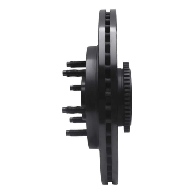 R1 Concepts — R1 04-08 Ford F-150 RWD Front Right Drilled & Slotted Black Brake Rotor
R1 Brake Rotor Drill - view 3