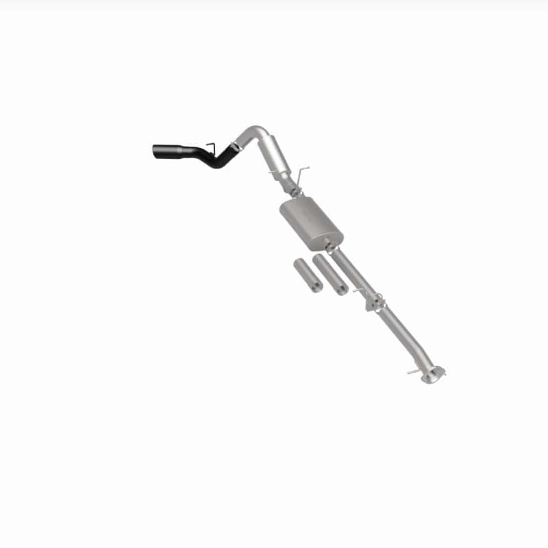Magnaflow — MagnaFlow 11-19 GM 2500/3500 6.0L 4in Single Passenger Side Rear Exit Cat-Back Exhaust w/Black Tips
Cat-Back - view 15