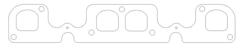 Cometic Gasket — Cometic Chevy Gen1 SB V8 .030in MLS Exhaust Mani Gskt Set-1.780in x 1.700in D Ports-Brodix 12B Head
Exhaust Gasket Set - view 1