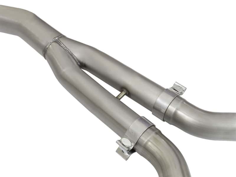 aFe — aFe MACHForce XP Exhausts Cat-Back SS-304 EXH w/ Black Tips 15-16 Ford Mustang EcoBoost 2.3L (t)
Cat-Back Exhaust - view 4