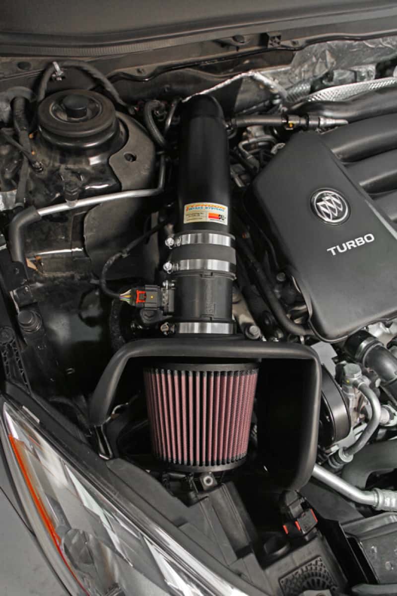 K&N Engineering — K&N 11-13 Buick Regal 2.0L L4 Typhoon Performance Intake
Performance Air Inta
Air Intake System - view 4