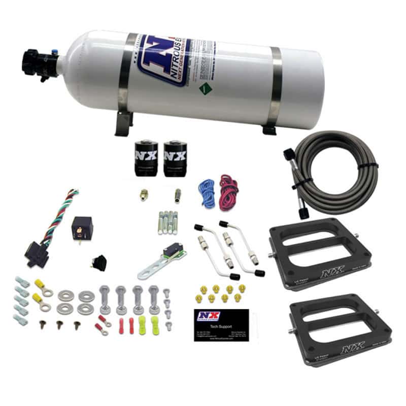 Nitrous Express — Nitrous Express Dual/Dominator/Gasoline Nitrous Kit (50-300HP) w/15lb Bottle
Injection System Kit
N2OSys - view 2