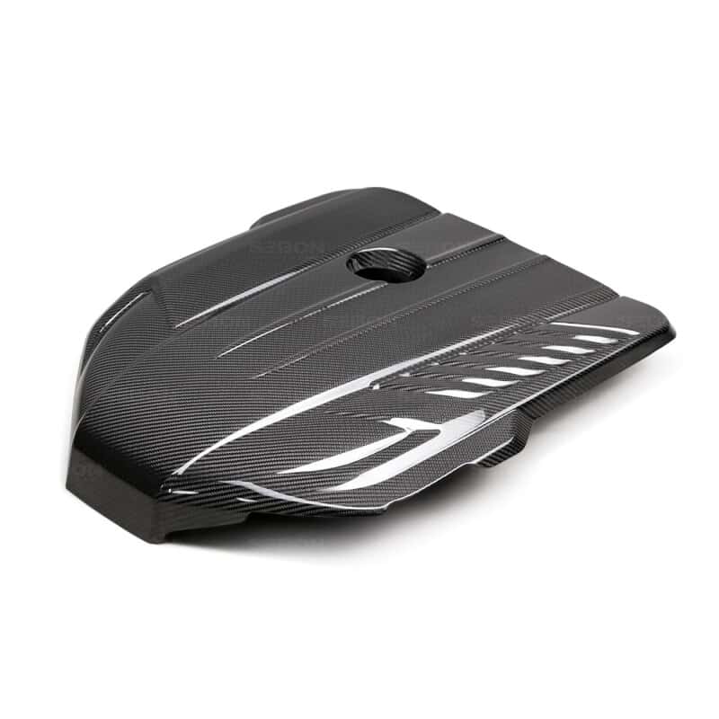 Seibon — Seibon 2020+ Toyota Supra (A90) Carbon Fiber Engine Cover - view 1