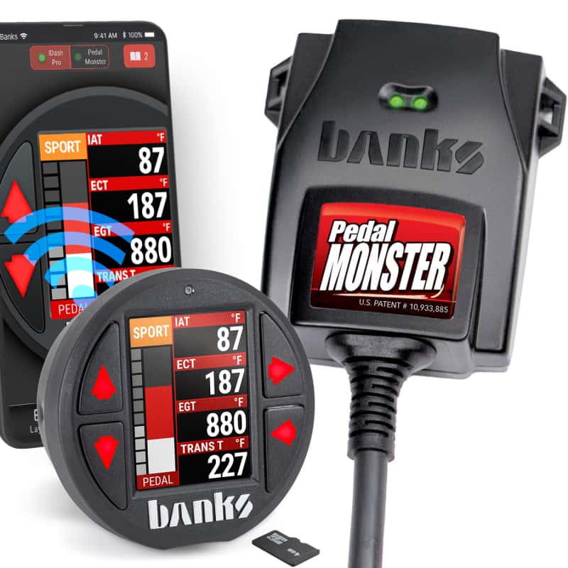 Banks Power — Banks Power Pedal Monster Kit Sumitomo TS 025 Sealed Series (Gray) 6-Way PM-07 With iDash Data Pro
PedalMonster - view 1