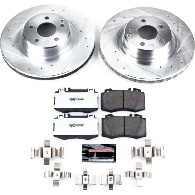 PowerStop — Power Stop 00-03 Mercedes-Benz CL500 Front Z26 Street Warrior Brake Kit - view 1