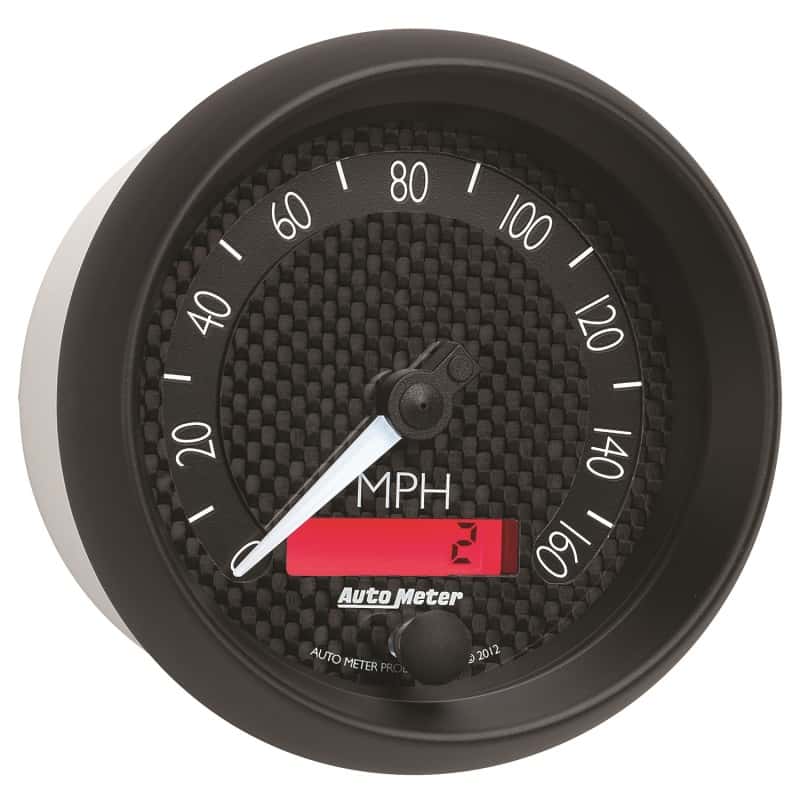 AutoMeter — Autometer GT Series 3-3/8in In Dash 0-160 MPH Electronic Programmable Speedometer
3-3/8" SPEEDO, 160 M - view 11