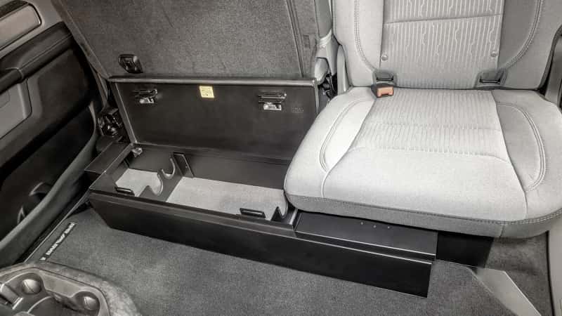 Tuffy Products — Tuffy Underseat Lockbox W/ Combo Lock For Ram Trucks Crew Cab
Lockbox - view 25