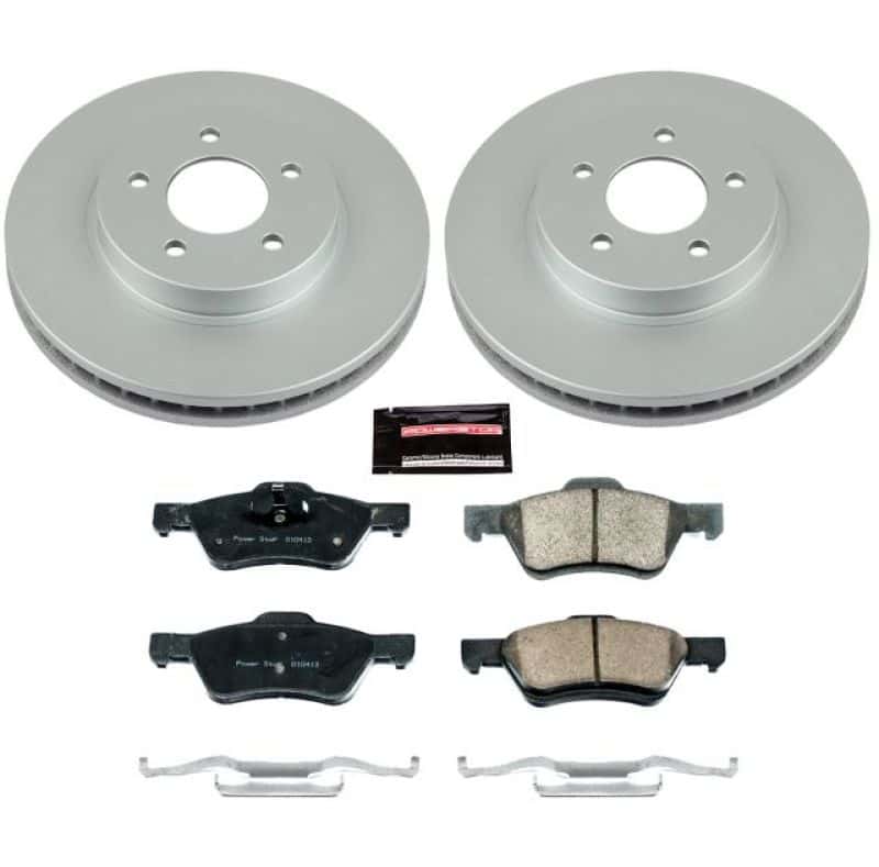 PowerStop — Power Stop 10-12 Ford Escape Front Z17 Evolution Geomet Coated Brake Kit - view 1