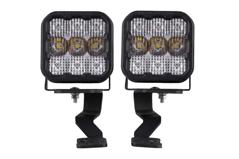Diode Dynamics — Diode Dynamics 2022 Toyota Tundra SS5 Sport Stage Series Ditch Light Kit - White Combo - view 1