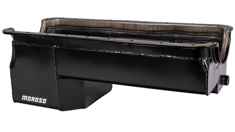 Moroso — Moroso Ford 429-460 (w/Rear Sump) Extra Deep Wet Sump 8qt 9in Steel Oil Pan - view 2