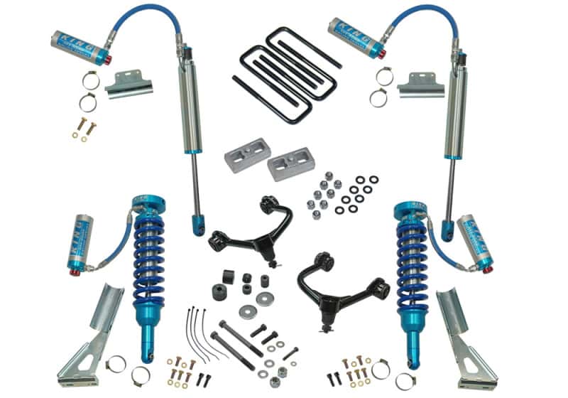Superlift — Superlift 05-20 Toyota Tacoma 4WD (Excl TRD Pro Models) - w/ King Shocks 3in Lift Kit - view 2