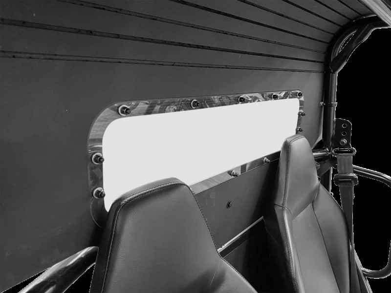 QuadBoss — QuadBoss 18-22 Polaris Ranger 150 EFI Roof Windshield & Rear Panel Kit - view 2