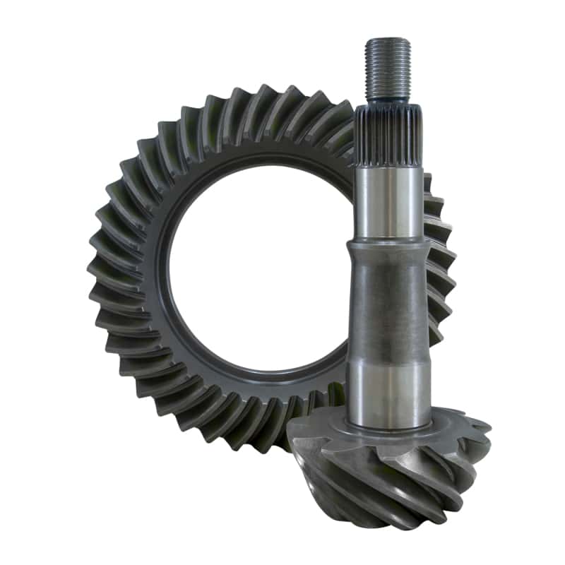 Yukon Gear & Axle — Yukon Gear High Performance Gear Set For GM 8.5in & 8.6in in a 4.56 Ratio
Ring & Pinion Set
Ring/Pinion Set - view 3