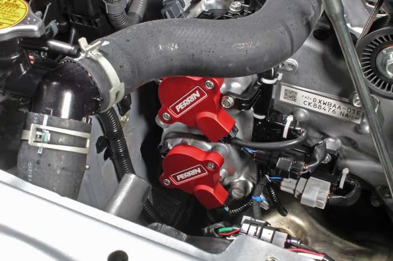 Perrin Performance — PERRIN 13-25 Subaru BRZ / Scion FR-S / Toyota 86 & GR86 Cam Solenoid Cover - Red - view 6
