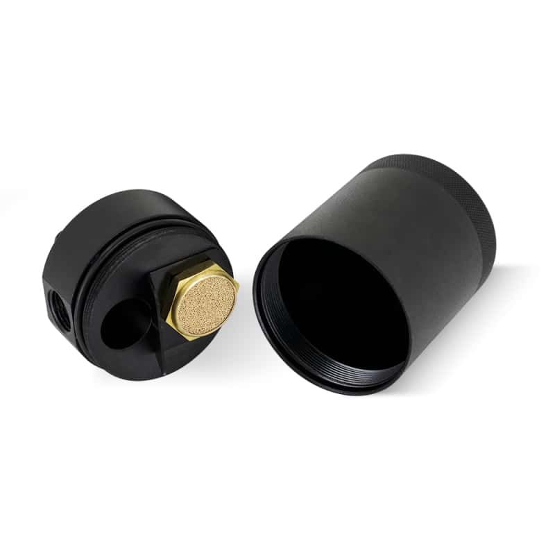 Mishimoto — Mishimoto 11-16 Ford 6.7L Powerstroke Baffled Oil Catch Can Kit
Oil Catch Can Kit - view 5