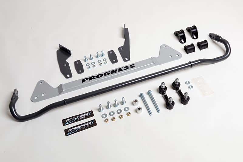 Progress Technology — Progress Tech 88-91 Honda Civic HB / 88-91 Honda CRX Tubular Rear Sway Bar (25mm - Adjustable)
Progress Sway Bar - view 1