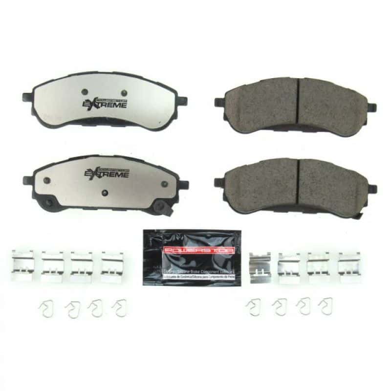 PowerStop — Power Stop 2019 Ford Ranger Rear Z36 Truck & Tow Brake Pads w/Hardware
Z36 Brake Pads - view 1