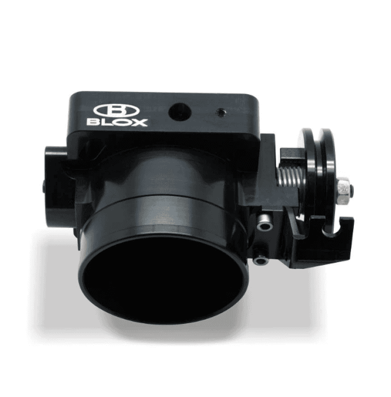 BLOX Racing — BLOX Racing 70mm Billet Throttle Body - Anodized Black - view 2