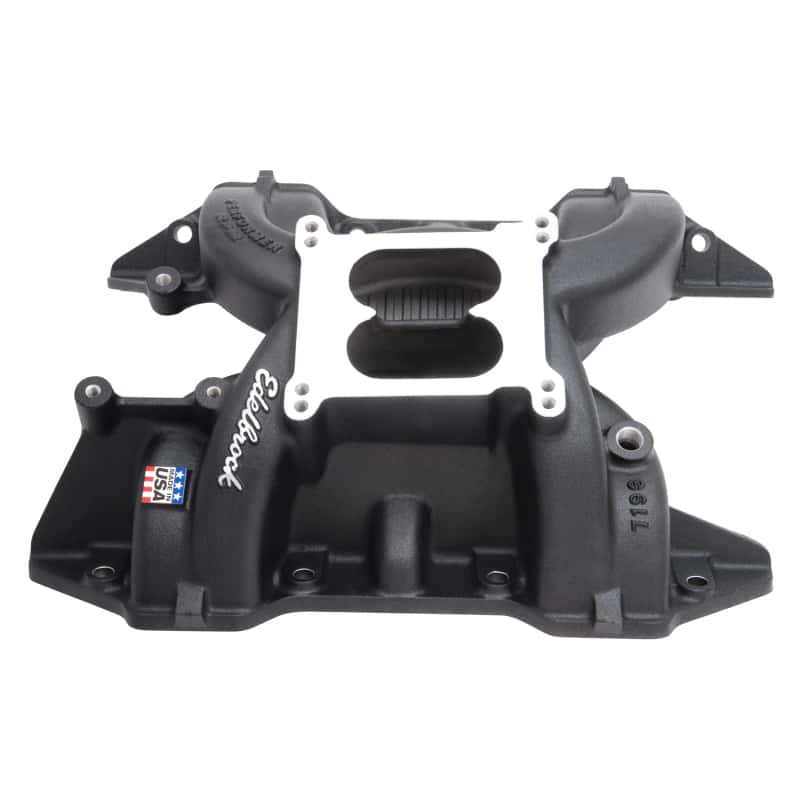 Edelbrock — Edelbrock Performer RPM 440 Manifold Black Powdercoated
MANIFOLD - view 2