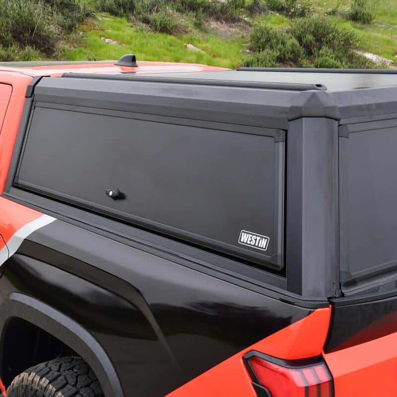 Westin — Westin EXP Truck Cap COMPLETE KIT A + B (22-25 Toyota Tundra CC 5.5ft. Bed) - Black - view 8