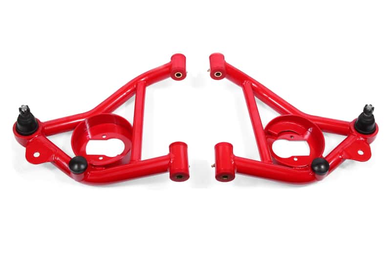 BMR Suspension — BMR 82-82 3rd Gen F-Body Non-Adj. Lower A-Arms w/ Spring Pocket (Polyurethane) - Red
Lower Control Arms - view 1