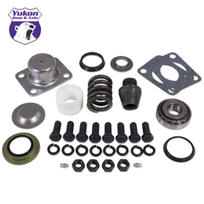 Yukon Gear & Axle — Yukon Gear Replacement King-Pin Kit For Dana 60 - One Side (Pin/Bushing/Seals/Bearings/Spring/Cap)
King Pin Kit & Parts
King Pin Kit/Parts - view 1