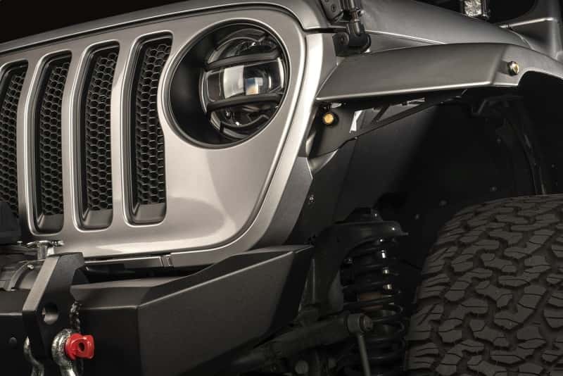 Rugged Ridge — Rugged Ridge Chop Brackets Front Fender 18-20 Jeep Wrangler JL/JT Non-Rubicon
OFFROAD_FENDERFLARES
Fender Bracket - view 8