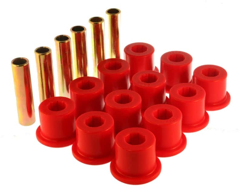 Energy Suspension — Energy Suspension GM 2 & 4 X Rear Spring Bushing - Red
Leaf Spring Bushing - view 2