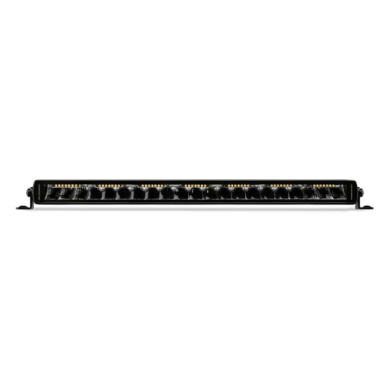 Go Rhino — Go Rhino Xplor Blackout Combo Series Sgl Row LED Light Bar w/Amber (Side/Track Mount) 20.5in. - Blk
BLKOUT - 20"LightBar - view 1