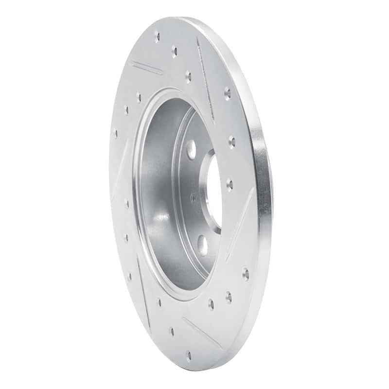 R1 Concepts — R1 85-86 Toyota MR2 Rear Left Drilled & Slotted Silver Brake Rotor
R1 Brake Rotor Drill - view 4