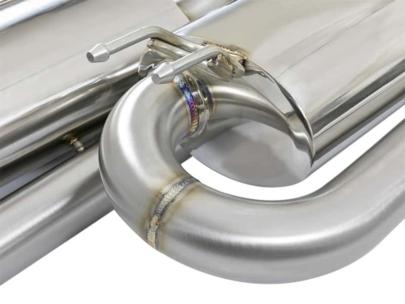 aFe — aFe Takeda 3in 304 SS Cat-Back Exhaust System w/Polished Tips 2017+ Honda Civic Si (4dr) I4 1.5L (t)
Cat-Back Exhaust - view 4