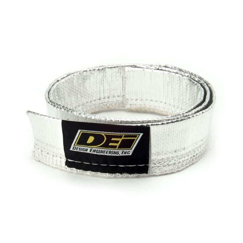 DEI — DEI Heat Sheath 3/4in x 3ft - Aluminized Sleeving - Sewn Edge
Heat Shield Sleeve - view 7