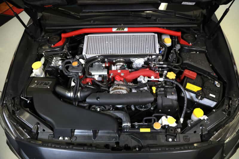 AEM Induction — AEM 19-21 Subaru WRX STI 2.5L H4 Cold Air Intake System
Cold Air Intake Syst - view 4
