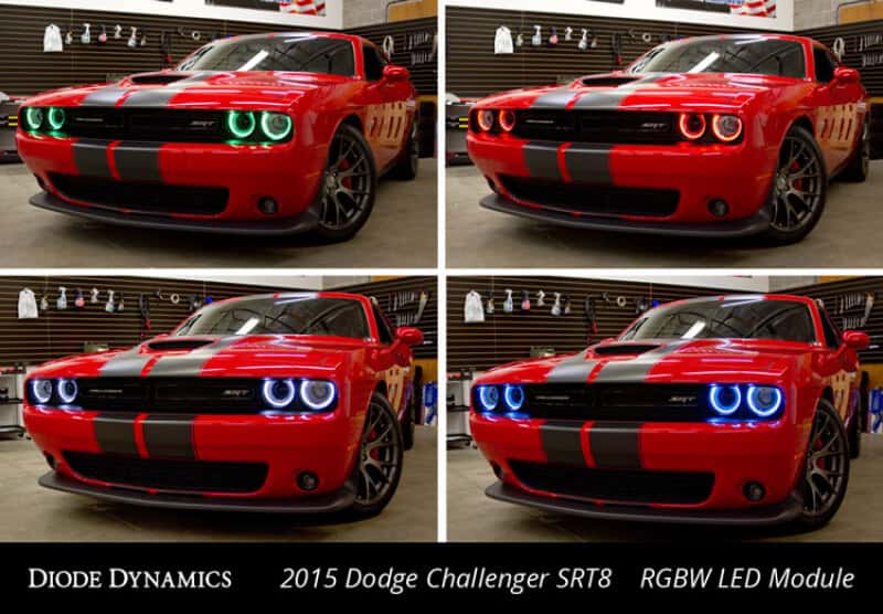 Diode Dynamics — Diode Dynamics 15-21 Dodge Challenger RGBW DRL LED Boards - view 5