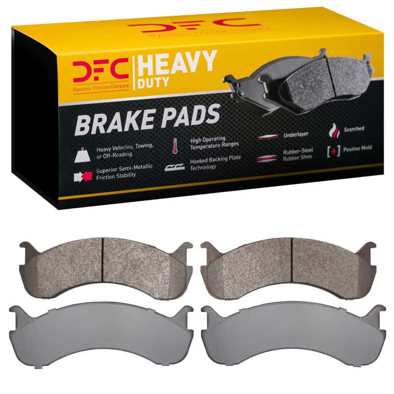DFC — DFC 98-25 BEAVER MOTORCOACH CONTESSA Front/Rear/Fr & Rr Heavy Duty Pads - Semi Metallic
DFC Brake Pad Set - view 1