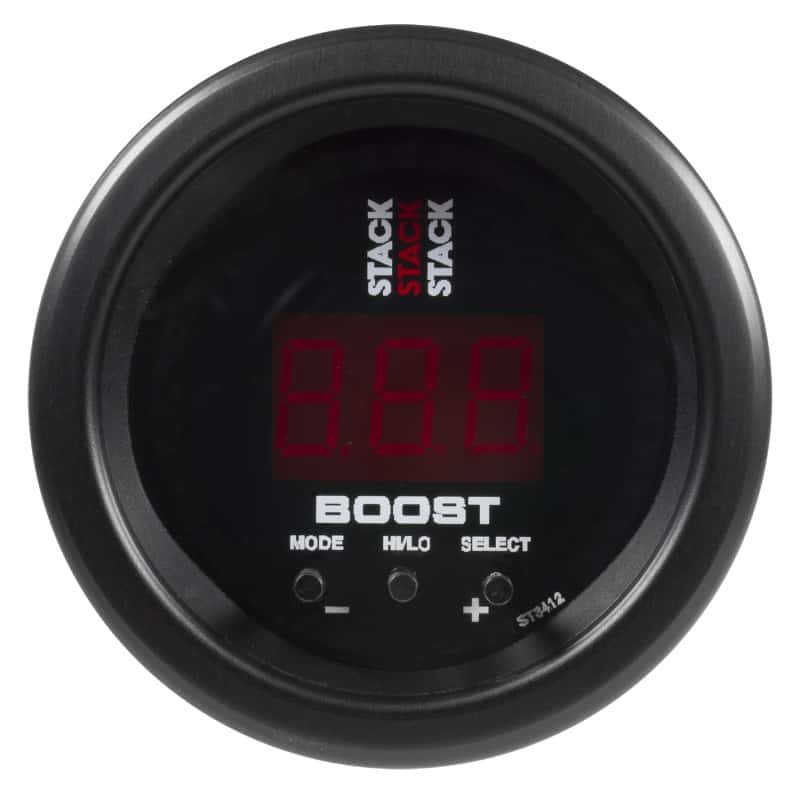AutoMeter — Autometer Stack 52mm -1 to +2 Bar (-30INHG to +30 PSI) Boost Controller - Black
Boost Cntrl Blk 3Bar - view 2